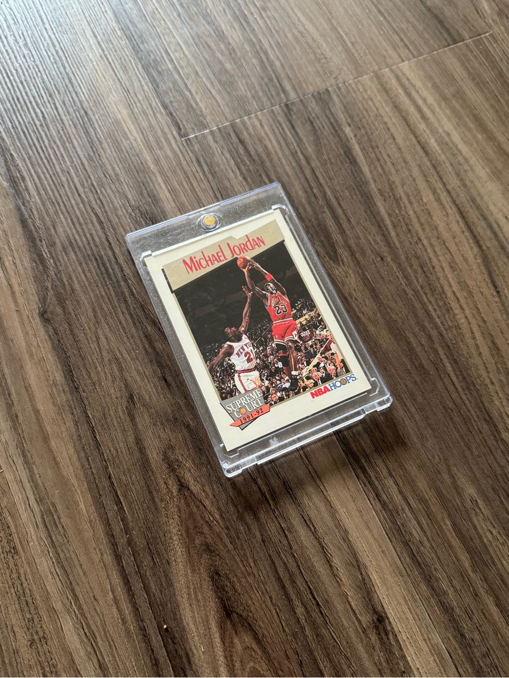 90’s Michael Jordan NBA Hoops Basketball Card